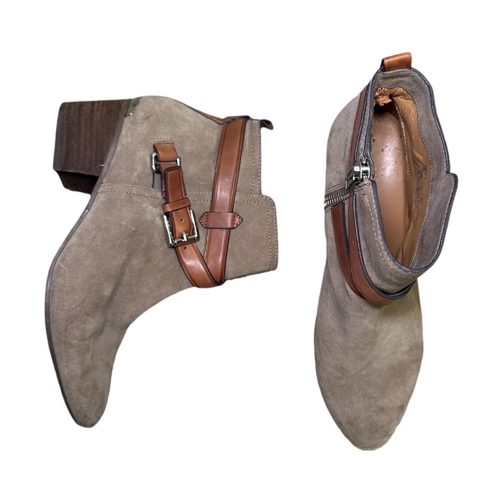 Coach Pauline Ankle Zip Western Bootie 8B